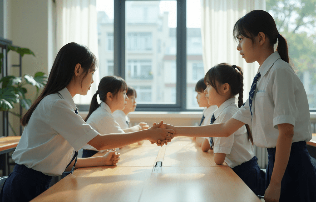 예절 학교의 주요 커리큘럼과 수업 방식